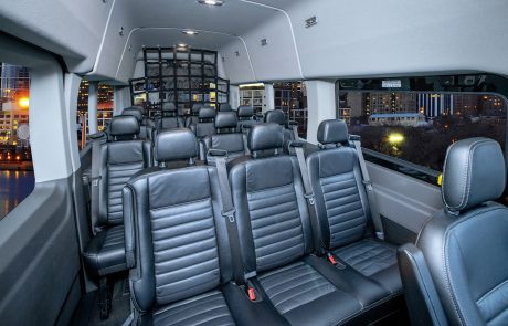 Clean Professional Luxury Transit Transportation Service For 14